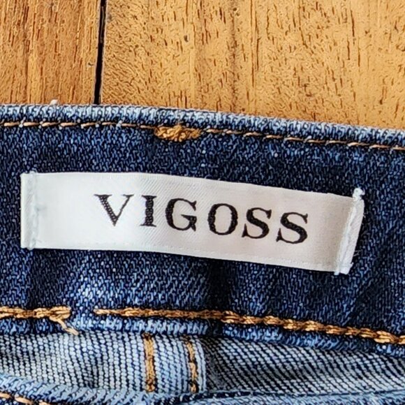 VIGOSS Jagger Boot Cut Faded Wash Jeans Size 24 - Picture 9 of 16